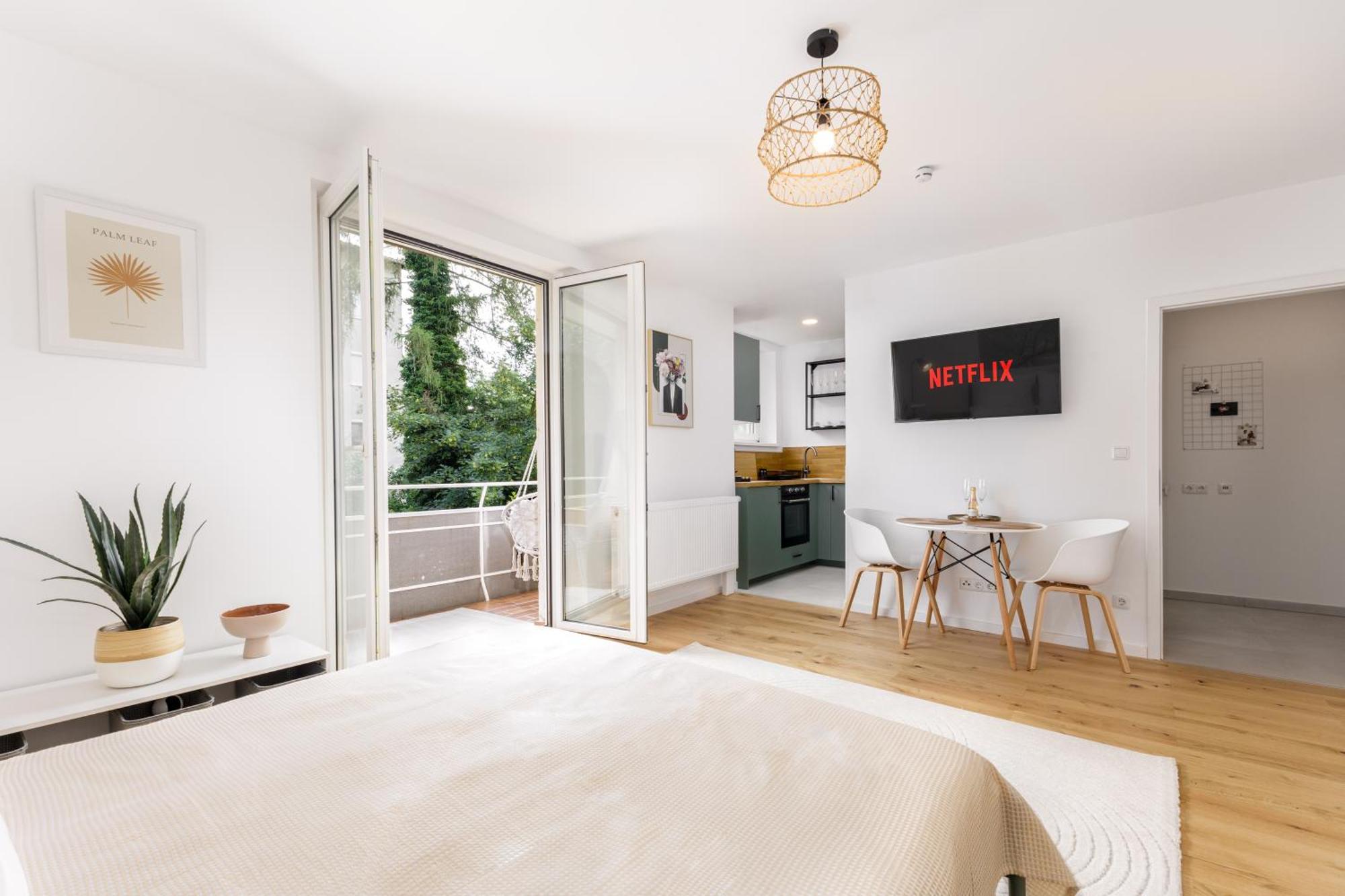 Design-apartment In Mit Netflix & Balkon *